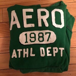 Aeropostale Green XL Hoodie